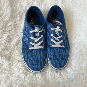 Blue vans youth size 6, still have a lot of life
